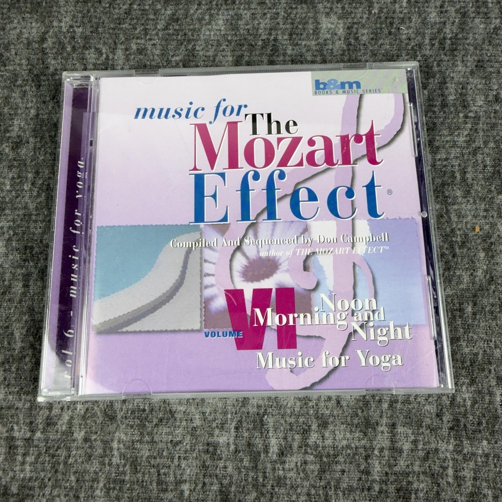 Don Campbell CD Music For The Mozart Effect Vol VI Noon Morning Night Yoga Album